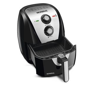 Fritadeira Elétrica Sem Óleo Mondial Grand Family 5,5 Litros Inox 127V AF-55I 79474-01