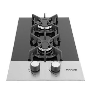 Cooktop Suggar Mesa De Vidro E Inox 2q à Gás Bivolt