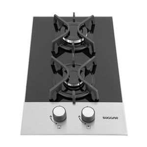 Cooktop Suggar Mesa De Vidro E Inox 2q à Gás Bivolt