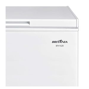 Freezer Horizontal Dupla Ação 143L Britânia Bf62b 127V