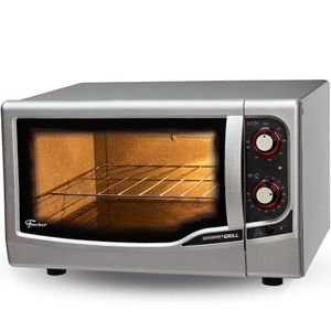 Forno Elétrico Fischer Gourmet Grill GII Bancada Prata 44L 220V 9741-79182