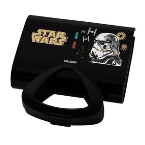 Sanduicheira Mallory Star Wars Empire Plates Preto 220V