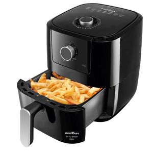 Fritadeira Air Fryer Britânia Bfr42p Antiaderente 3l 1300w 127v