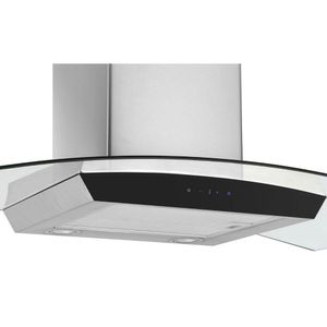 Coifa de Parede Suggar Esmeralda Touch Vidro Inox 90Cm 220V TP3092THIX