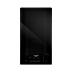 Cooktop De Indução Dako 2 Bocas Preto Com Zona Flexível 220v