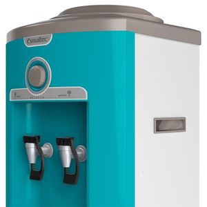Gelágua De Mesa Esmaltec Egc35 Linha Estilo Turquesa 127V