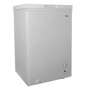 Freezer Philco Horizontal 1 Porta Degelo Manual 99 Litros Branco 220V PFH105B