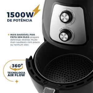 Air Fryer Britânia 4L Revestimento Antiaderente 1500W BFR21P