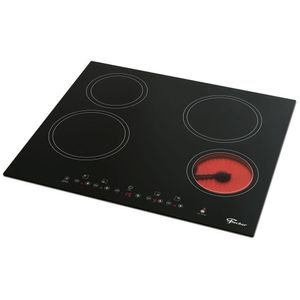 Cooktop Elétrico Fischer 4q Com 4 Bocas Preto 220v