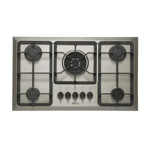 Fogão Cooktop 5 Bocas Tc Infinity Gás Mesa Inox - Fischer 5 Bocas