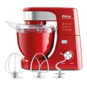 Batedeira Philco Vermelha PHP500 Turbo 220V