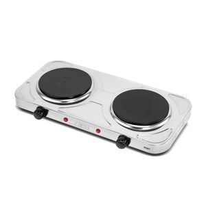 Fogão Elétrico Fama FFG01 Inox 2 Bocas 2000W