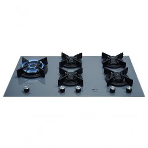 Fogão Cooktop Fischer 5q Tc Infinity Duo Blaze Gás Mesa Vidro Eiger 31800 Bivolt
