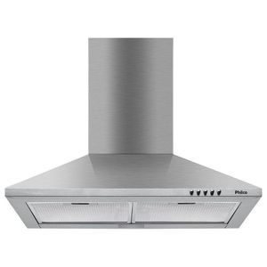 Coifa Pirâmide Philco Pco62i Inox Depurador E Exaustor 127v