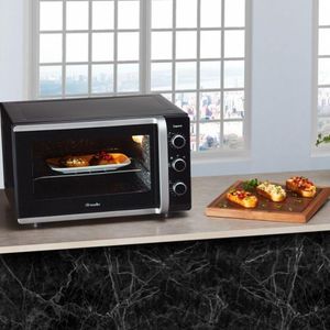 Forno Elétrico De Bancada Mueller Sapore Preto 44 Litros 220v