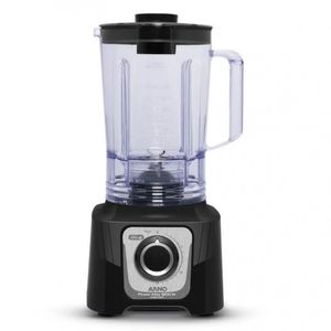 Liquidificador Ln78 Power Max Limpa Fácil 1200w Arno Preto 110v