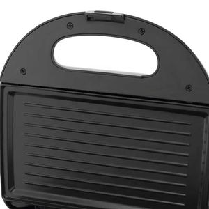 Sanduicheira Grill Britânia Antiaderente Preto/Inox 127V