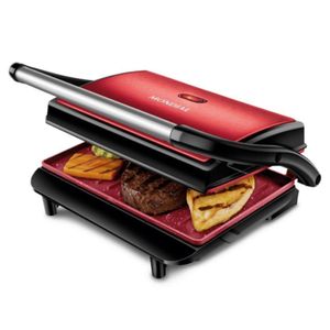 Grill Press Mondial Ceramic 1000W Pg-01-Rc - 2222-01 Vermelho/Preto 110 Volts