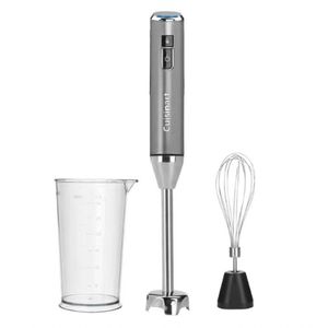 Mixer Manual Cordless Evolutionx Sem Fio Recarregável Bivolt Cuisinart Prata