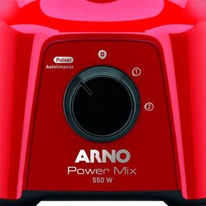 Liquidificador Arno Power Mix Lq11 550w Vm Vermelho 220v