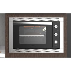 Forno De Embutir Elétrico Preto 44L Com Grill Atlas UTop127V