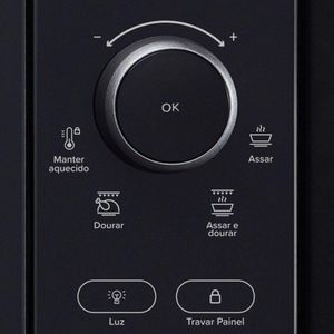 Forno Elétrico Digital De Embutir Mueller Decorato Gourmet Preto 44 Litros 110V