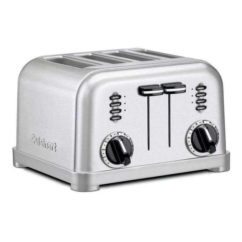 Torradeira Cuisinart Aço Escovado 110v - Cpt180