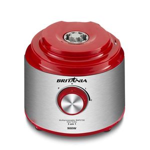 Multiprocessador Britânia Bmp2700V Em Inox Turbo 900W 220V