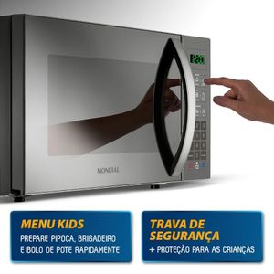 Micro-ondas 34l Mondial Mo-02-34-e 220v/60hz .