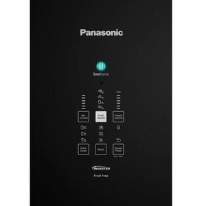 Geladeira Nr-bb71gvfbb 480L 2 Portas Frost Free Bottom Freezer Panasonic Preto 220v