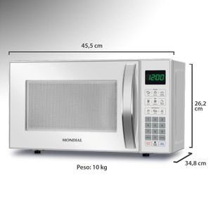 Micro-ondas 21l Mondial Mo-01-21-w 220v/60hz .