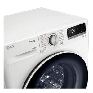 Lava e Seca LG Smart VC4 14kg Branca com Inteligência Artificial AIDD 127V CV5014WC4