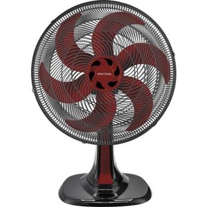 Ventilador De Mesa 40cm 220v Turbo6 Vermelho Ventisol