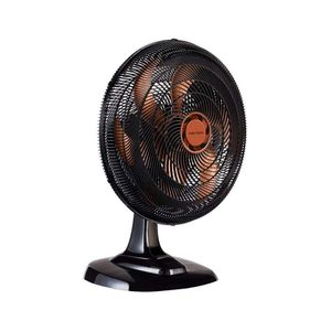 Ventilador Osc Mesa Turbo 50cm 6 Pás Preto/bronze 220V