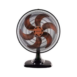 Ventilador Osc Mesa Turbo 50cm 6 Pás Preto/bronze 220V