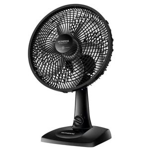 Ventilador De Mesa Vsp-30-b 30 Cm 6 Pás 60w 03 Velocidades Mondial Preto Com Prata 220v