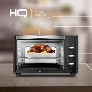 Forno Elétrico Hq 38 Litros Hq38d 1600w Preto 220v