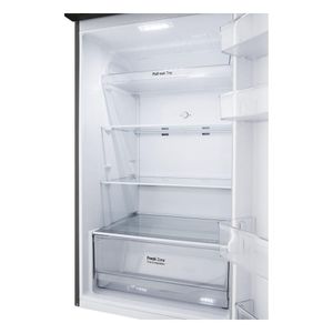 Geladeira LG Frost Free Inverter 395L Duplex Inox Look GN-B392PLM 110V