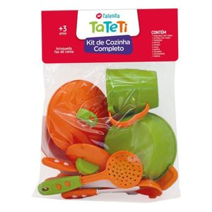 Kit De Cozinha Infantil Completo - 15 Peças - Tateti