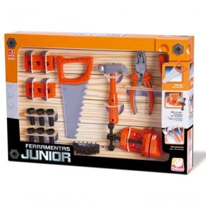 Kit De Ferramentas Infantil Junior - 19 Peças - Silmar