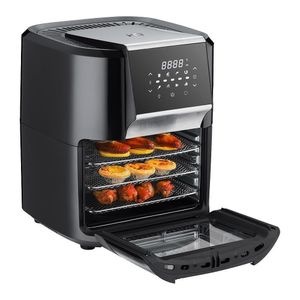 Fritadeira Elétrica Air Fryer Multifuncional Hq 12 Litros 1700w Preto Ra 015 - 220v