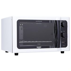 Forno de bancada elétrico Dako Supreme Branco 44 litros com grill dourador - 220v