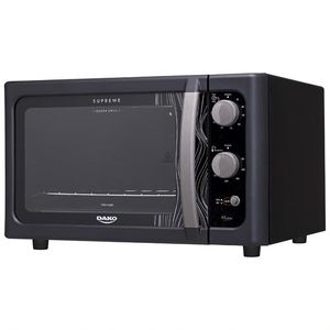 Forno de bancada elétrico Dako Supreme Preto 44 litros com grill dourador - 220v