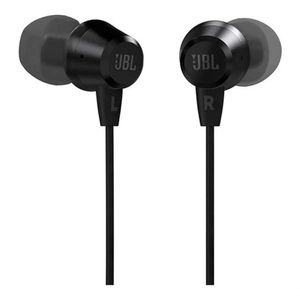 Fone De Ouvido In-Ear Jbl C50Hi Preto Cor:Preto