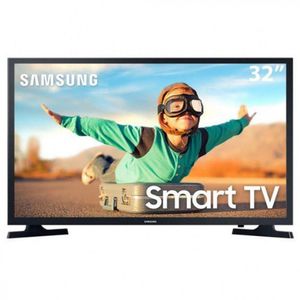 Smart Tv Samsung 32 Polegadas Hd Hdr Tizen Preto Bvolt