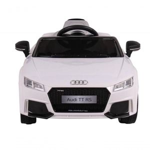 Carrinho Elétrico Branco Audi Tt Rs 2.4Ghz 12V Bel Brink