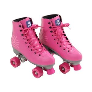 Patins Quadro Rodas Quad Retrô 36 Rosa 756210 Bel