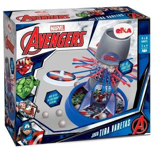 Jogo Infantil - Tira Varetas - Marvel - Avengers - Elka