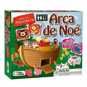 Jogo Da Memória - Arca De Noé - 40 Peças - Pais E Filhos