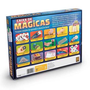 Kit De Mágicas Infantil - Caixa De Mágicas - 15 Truques - Grow